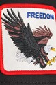 Goorin Bros czapka z daszkiem z dodatkiem bawełny Freedom Eagle Trucker 101.2541