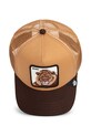 Goorin Bros czapka z daszkiem z dodatkiem bawełny King Trucker 101.2459 brązowy
