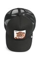 Goorin Bros czapka z daszkiem z dodatkiem bawełny King Trucker 101.2459 czarny