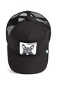 Goorin Bros czapka z daszkiem z dodatkiem bawełny Frenchie Trucker 101.2536 czarny