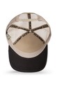 Goorin Bros czapka z daszkiem z dodatkiem bawełny Rooster Trucker 101.2458 czarny