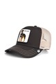 Goorin Bros czapka z daszkiem z dodatkiem bawełny Bad Boy Trucker aplikacja czarny 101.2538