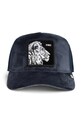 Goorin Bros czapka z daszkiem welurowa Velour Lion 101.2353 granatowy AA00