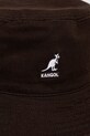 Kangol kapelusz bawełniany WASHED BUCKET K4224HT.CB226 brązowy AA00