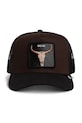 Goorin Bros czapka z daszkiem męska bawełniana Dead Skull Trucker 101.2995 brązowy AA00