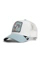 Goorin Bros berretto da baseball Denim Gaucho applique bianco 101.2957