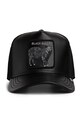 Goorin Bros trucker cap Faux Leather Sheep 101.2945 crna AA00