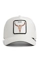 Goorin Bros šiltovka trucker Faux Leather Bull Skull 101.2953 biela AA00