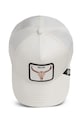 Goorin Bros šiltovka trucker Faux Leather Bull Skull 101.2953 biela