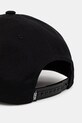 Akcesoria Vans czapka bejsbolówka bawełniana VN000QAHBLK1 czarny