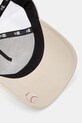New Era czapka z daszkiem bawełniana LEAGUE ESSENTIAL 9FORTY® EF TRUCKER beżowy 60675518
