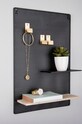 Present Time organizer ścienny czarny PT3442BK