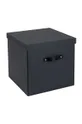 szary Bigso Box of Sweden pudełko do przechowywania Logan Unisex