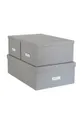 šedá Bigso Box of Sweden sada úložných boxů Inge (3-pack) Unisex