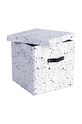 Bigso Box of Sweden cutie de depozitare Logan 990187449LEA000 negru AA00