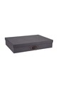 Úložný box Bigso Box of Sweden Sverker 9341C6849LEA648 černá AA00