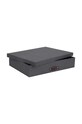 Obývací pokoj a ložnice Úložný box Bigso Box of Sweden Sverker 9341C6849LEA648 černá
