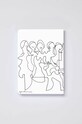Μπλοκ σημειώσεων Nuuna Friends by Myriam Beltz S 55485. λευκό AA00