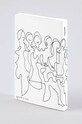 Μπλοκ σημειώσεων Nuuna Friends by Myriam Beltz S λευκό 55485.
