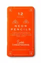 барвистий Комплект олівців у футлярі Printworks Neon 12-pack Unisex