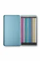 Комплект олівців у футлярі Printworks Metallic 12-pack барвистий