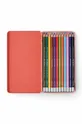 Комплект олівців у футлярі Printworks Aquarelle (12-pack) барвистий