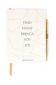 Designworks Ink jegyzetfüzet Gratitude Journal - Brings You Joy többszínű JBG46.1002EU