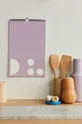 Home & Lifestyle Design Letters planer miesięczny Monthly Planner 70201602LAVENDER różowy