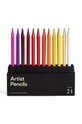 Karst komplet kredek w etui Artist-Pencils 24-pack multicolor KA.Artist.Pencils.24pk