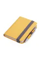 żółty TROIKA notes i długopis Lilipad + Liliput A7 Unisex