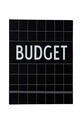 Планер Design Letters Budget Book чёрный 70302001BLACK