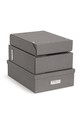 Lifestyle Οργανωτής εγγράφων Bigso Box of Sweden 491554141 γκρί