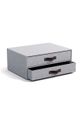 Organizator za dokumente Bigso Box of Sweden Birger 9431C6249LEA648 siva AA00