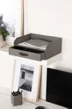 grigio Bigso Box of Sweden organizer per documenti Walter