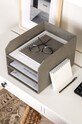 Lifestyle Bigso Box of Sweden organizer pentru documente Trey 8711C6401 gri
