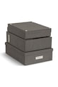 Lifestyle Bigso Box of Sweden organizer na dokumenty Holger 5-pack 4915C6439 szary