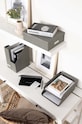 Bigso Box of Sweden organizer na dokumenty Holger 5-pack 4915C6439 szary