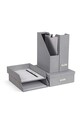 Bigso Box of Sweden organizer na dokumenty Holger 5-pack 4915C6239 szary AA00