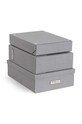 Lifestyle Bigso Box of Sweden organizer na dokumenty Holger 5-pack 4915C6239 szary