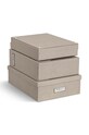 Lifestyle Bigso Box of Sweden organizer pentru documente Holger 5-pack 4915C5539 bej
