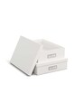 Коробка для зберігання Bigso Box of Sweden Rasmus 2-pack 778245541 білий AA00