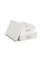 Κουτί αποθήκευσης Bigso Box of Sweden Rasmus 2-pack λευκό