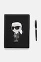 Karl Lagerfeld notes i długopis czarny 245W4003