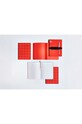 Σημειωματάριο και στυλό Nuuna Red L LIGHT 56574 πολύχρωμο