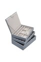 Living și dormitor Stackers Organizator de bijuterii 73773 albastru