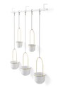 Umbra zestaw doniczek ściennych (5-pack) biały 1018086.524
