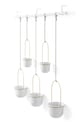 Umbra Σετ γλάστρες τοίχου (5-pack) λευκό 1018086.524