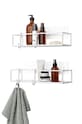 Umbra Полка для ванной (2-pack) белый 1018615.660
