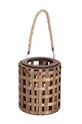 Bizzotto latarenka Thai 18 x 20 cm brązowy 0140789