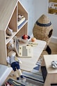 Salon i sypialnia Bloomingville kosz ozdobny 82050268 pomarańczowy